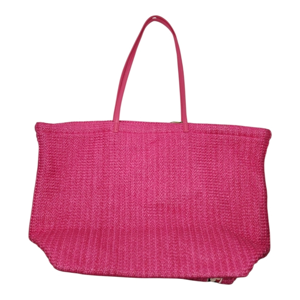 Vera Bradley Large Straw Tote in Pixie Confetti - Picture 4 of 12